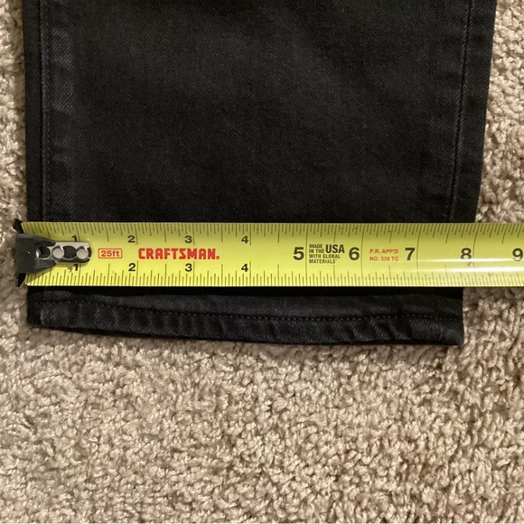 Gap men’s slim Gap-flex black jeans 42x30 - Picture 8 of 10